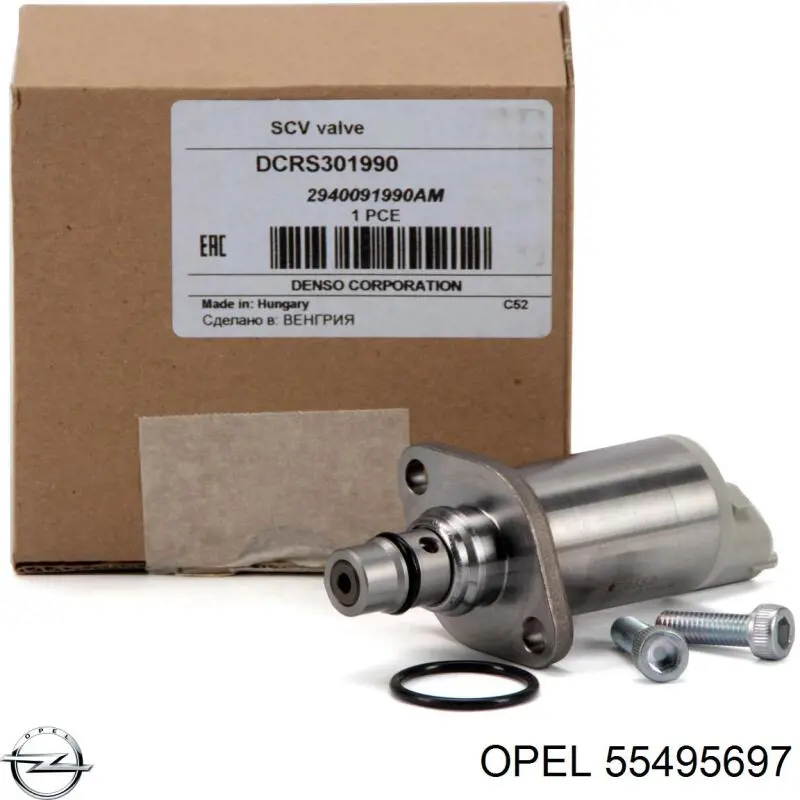 Válvula de regulação de pressão (válvula de redução da Bomba de Combustível de Pressão Alta) Common-Rail-System Opel 55495697 preço, a partir de 249,08 USD