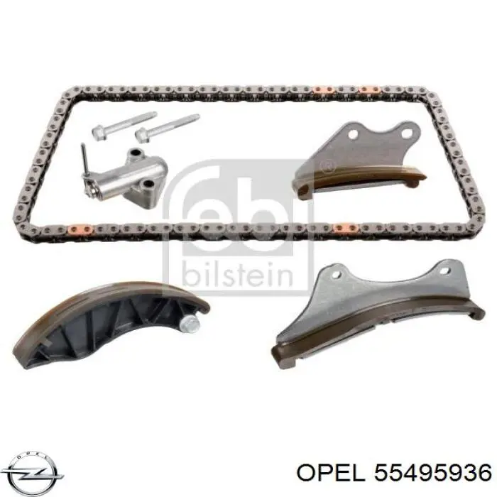 55495936 Opel Cadeia do mecanismo de distribuição de gás