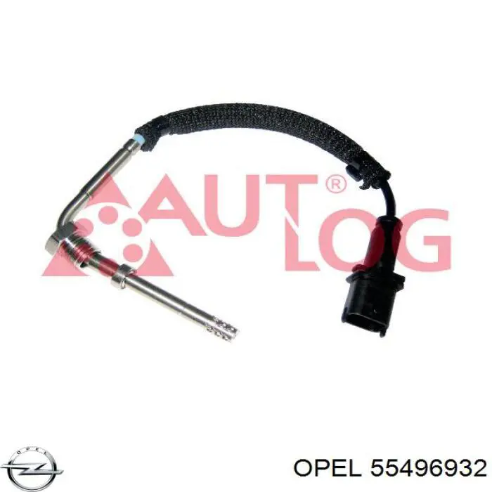 Compre 55496932 Opel Sensor de temperatura dos gases de escape (GE), no catalisador