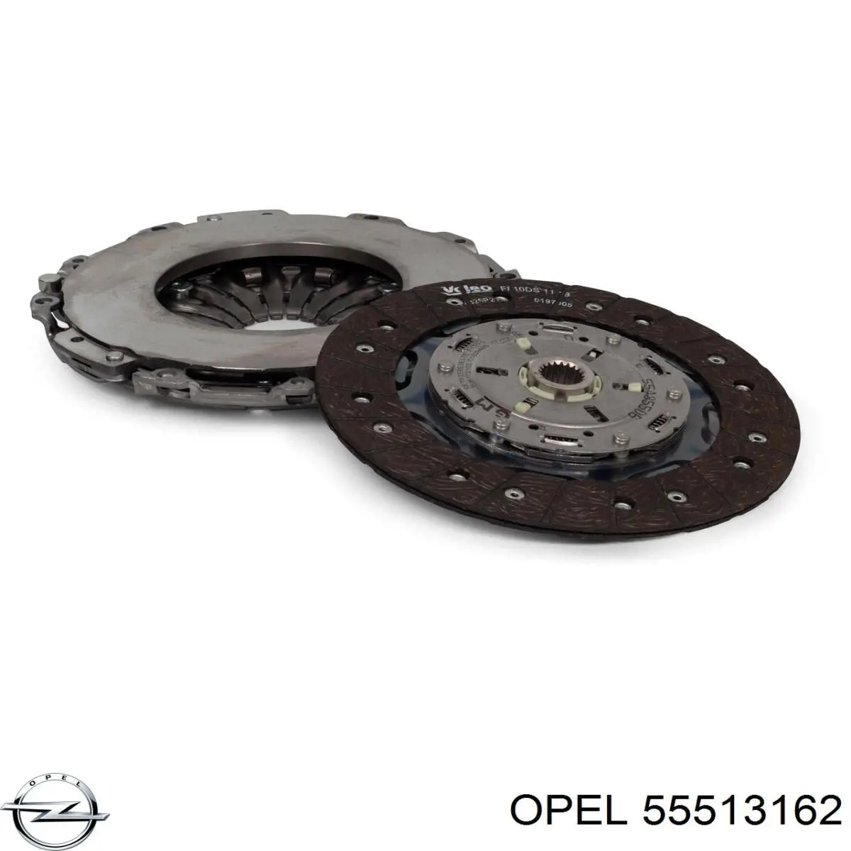 55513162 Opel Kit de embraiagem (3 peças)