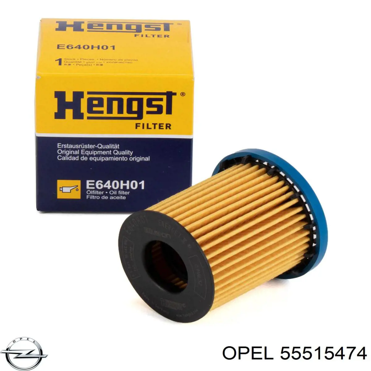 Filtro de óleo 55515474 General Motors