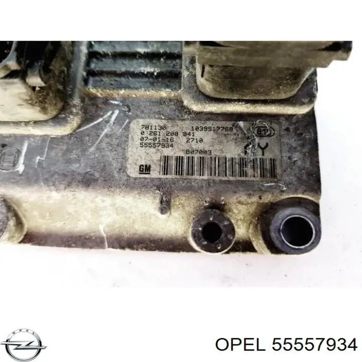 Módulo de direção (Centralina eletrônica) de motor 55557934 Opel