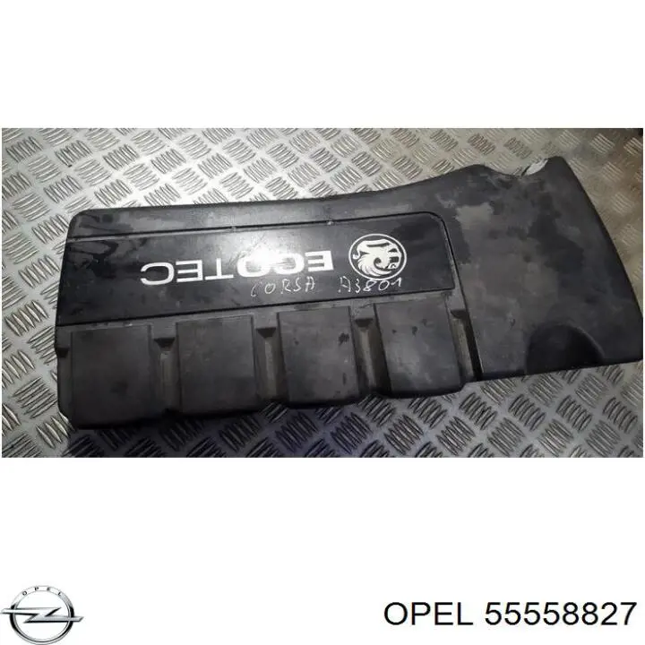 55558827 Opel Tampa de motor decorativa