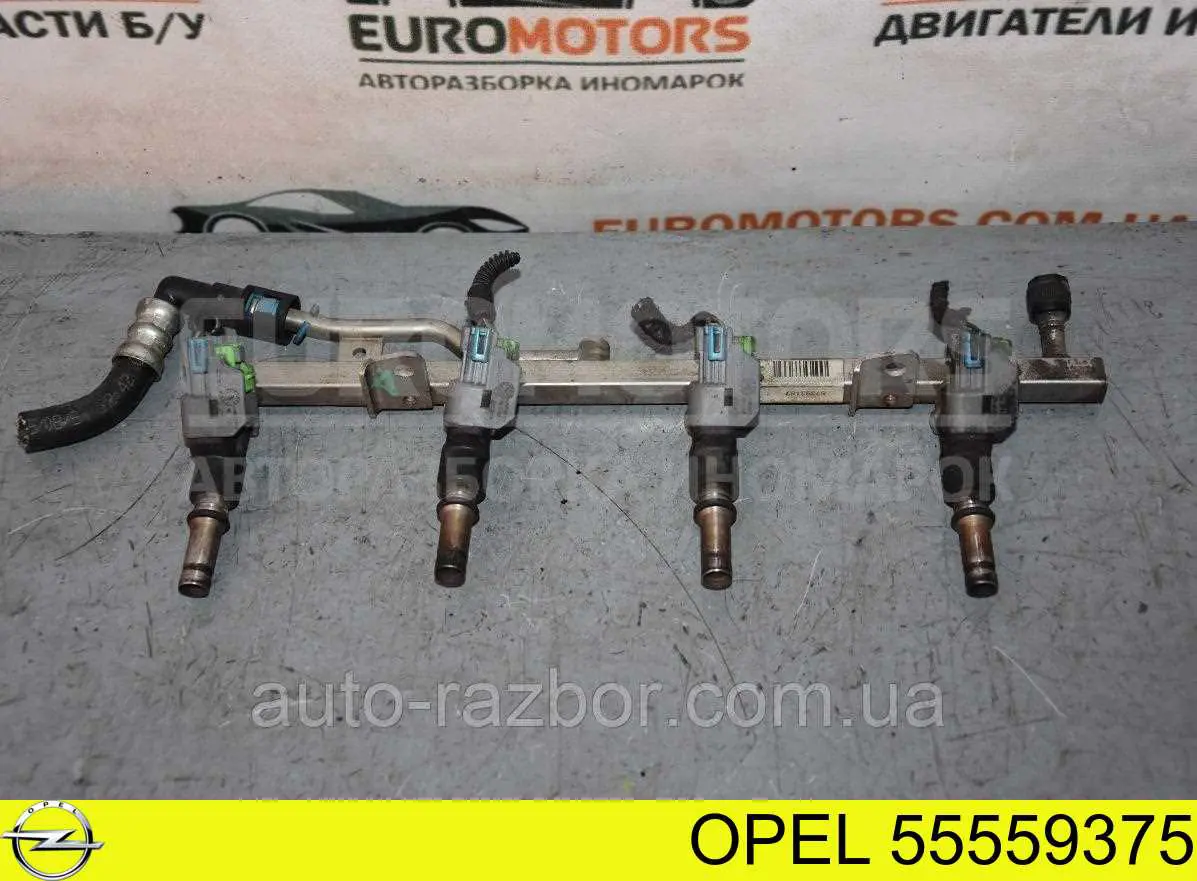 55559375 Opel Distribuidor de combustível (rampa)