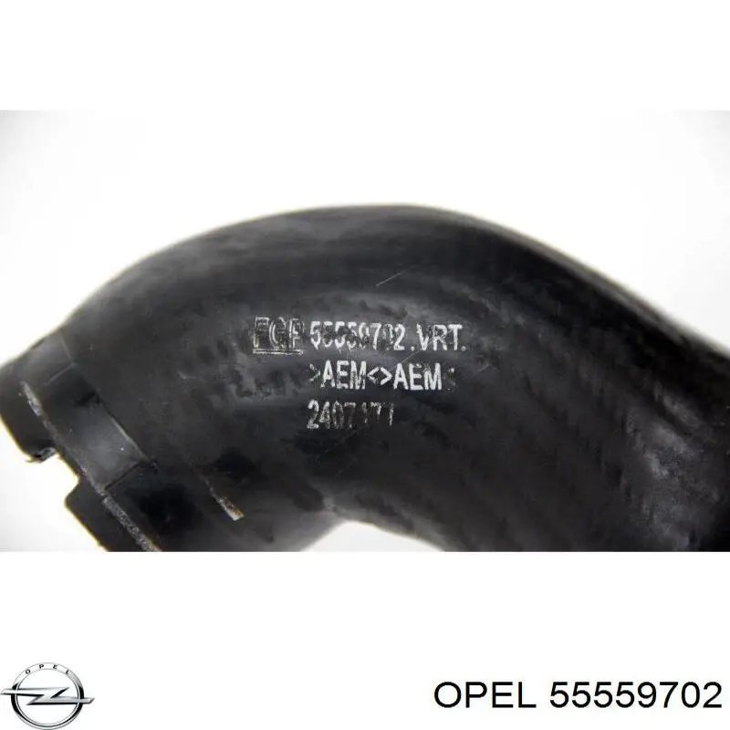 Mangueira (cano derivado) de intercooler 24451330 General Motors
