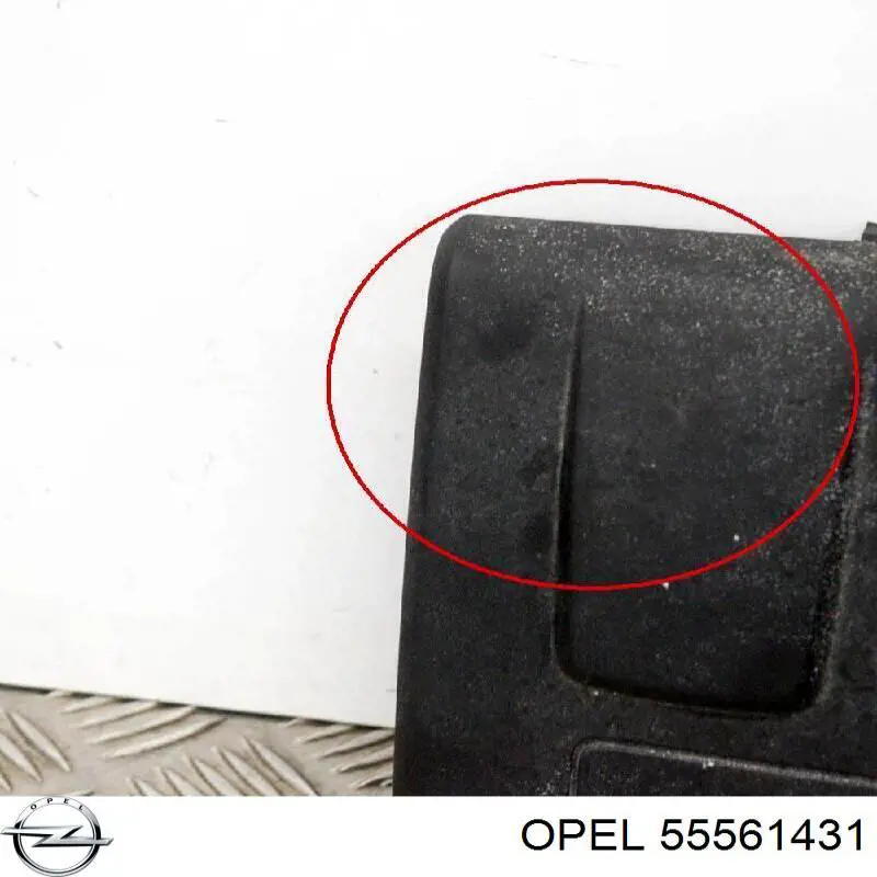 55561431 Opel Tampa de motor decorativa