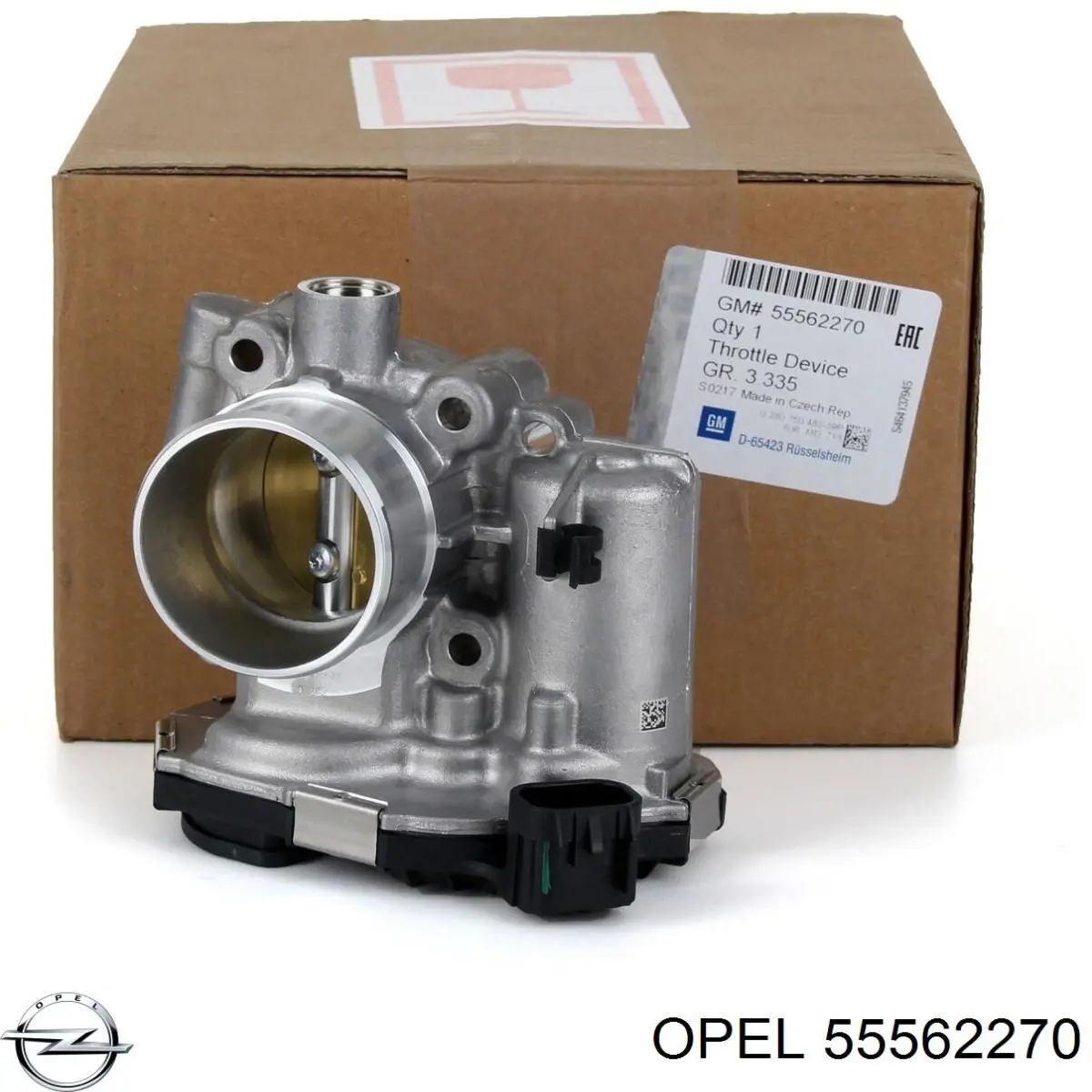 Válvula de borboleta montada Opel 55562270 preço, a partir de 86,83 USD