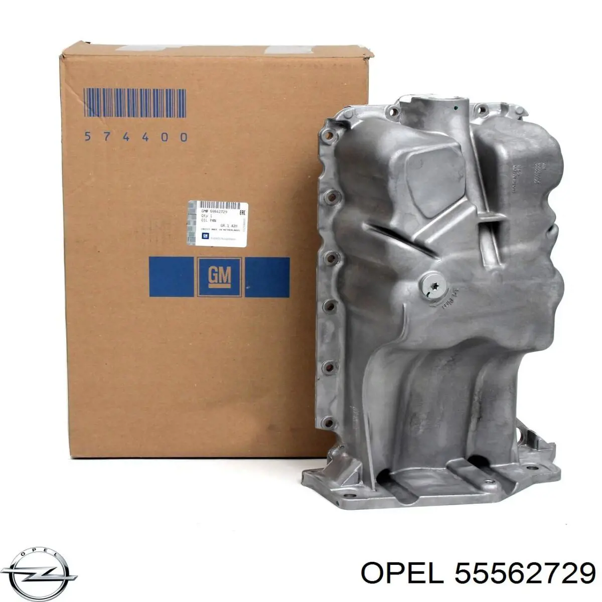 55562729 Opel Panela de óleo de cárter do motor