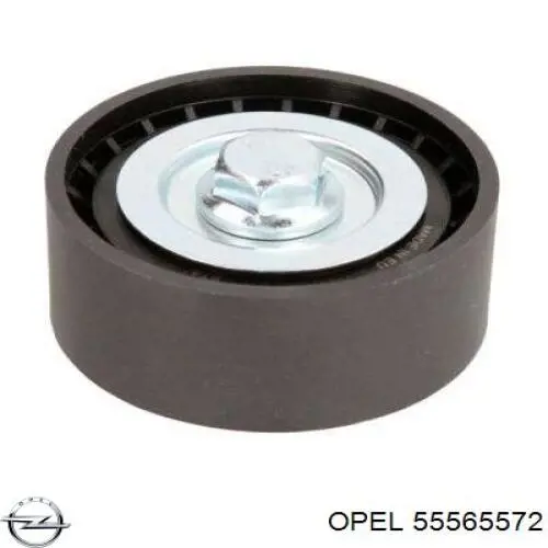 Compre 55565572 Opel Rolo parasita da correia de transmissão