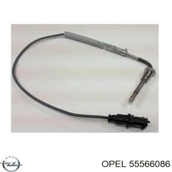 55566086 Opel Sensor de temperatura dos gases de escape (GE), depois de catalisador