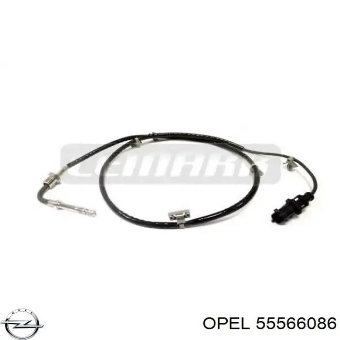 Sensor de temperatura dos gases de escape (GE), depois de catalisador Opel 55566086 preço, a partir de 73,21 USD