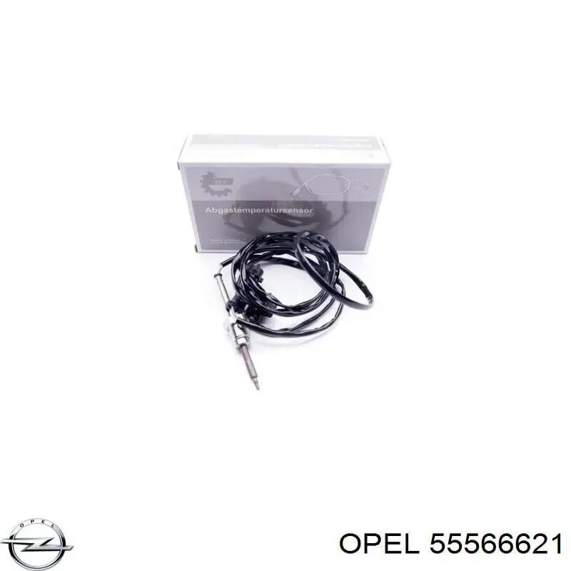 55566621 Opel Sensor de temperatura dos gases de escape (GE), depois de filtro de partículas diesel
