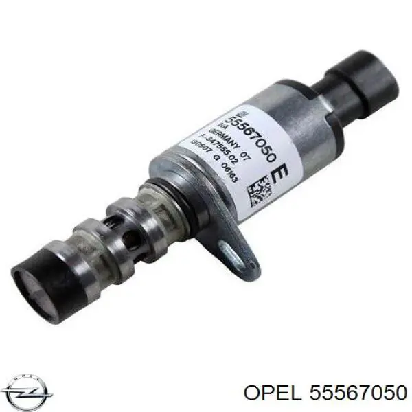 55567050 Opel Válvula eletromagnética de posição (de fases) da árvore distribuidora