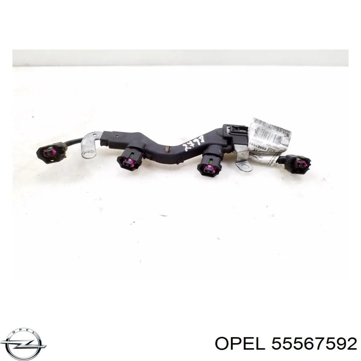Desengate (ficha) do injetor de combustível 55567592 Opel