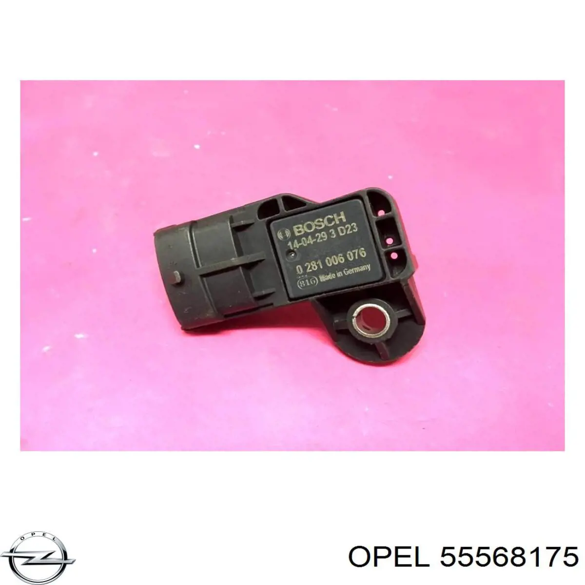 55568175 Opel Sensor de pressão no coletor de admissão, MAP