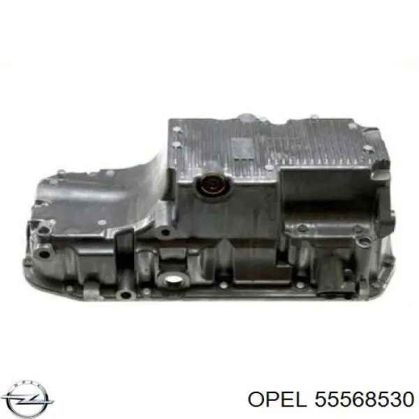 55568530 Opel Panela de óleo de cárter do motor