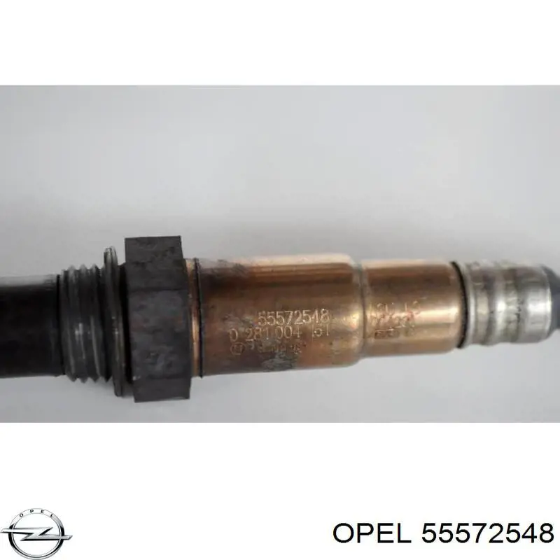 Sonda lambda, sensor de oxigênio até o catalisador 55572548 Opel