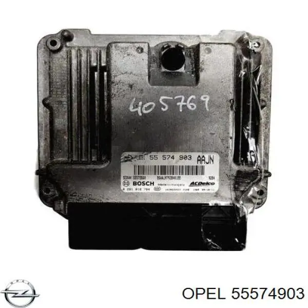 Módulo de direção (Centralina eletrônica) de motor Opel 55575349