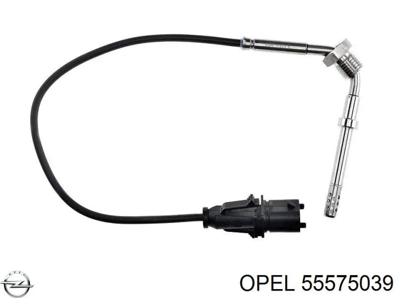 55575039 Opel Sensor de temperatura dos gases de escape (GE), até o catalisador