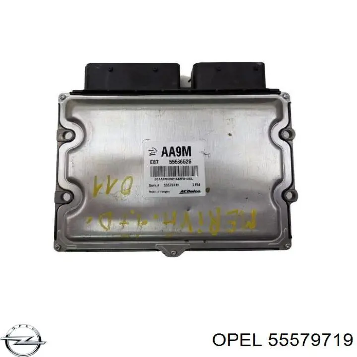55579719 Opel Módulo de direção (Centralina eletrônica) de motor