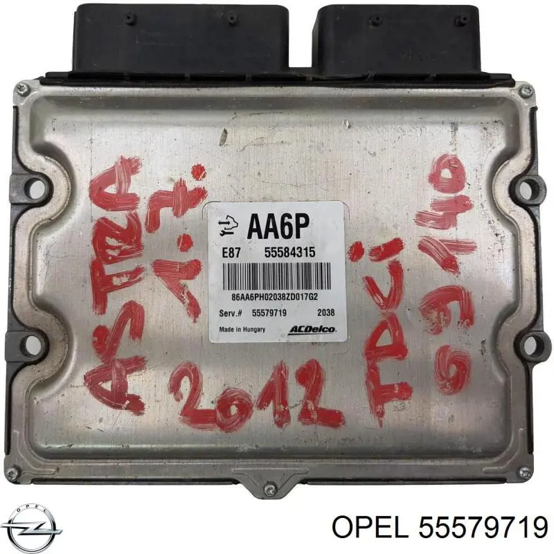 55579719 Opel Módulo de direção (Centralina eletrônica) de motor