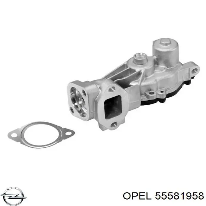 55581958 Opel Válvula EGR de recirculação dos gases