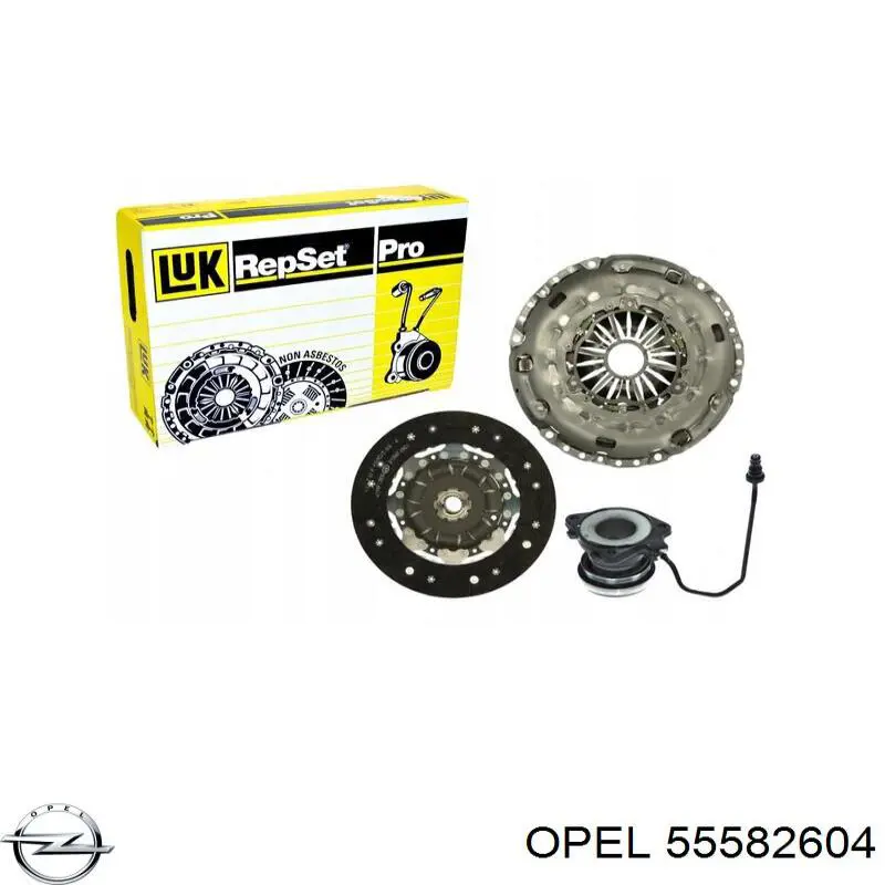 55582604 Opel Kit de embraiagem (3 peças)