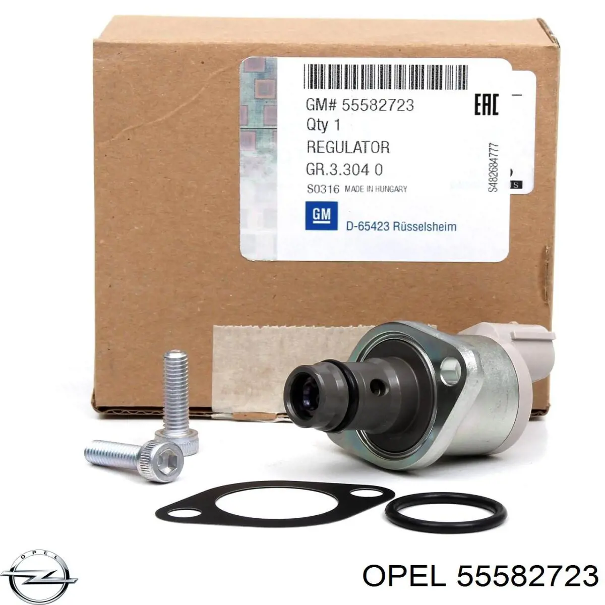 Válvula de regulação de pressão (válvula de redução da Bomba de Combustível de Pressão Alta) Common-Rail-System Opel 55582723 preço, a partir de 172,28 USD