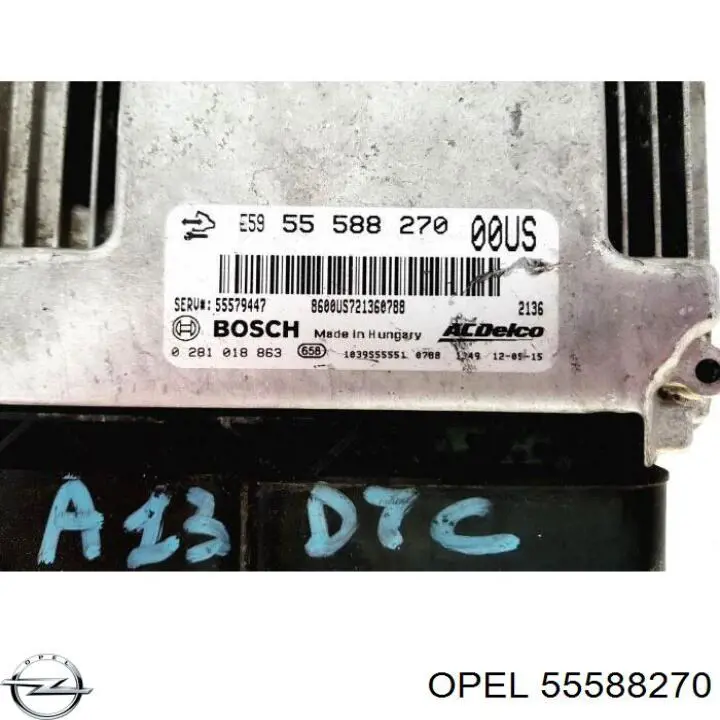  Opel 55588270 preço, a partir de 125,17 USD