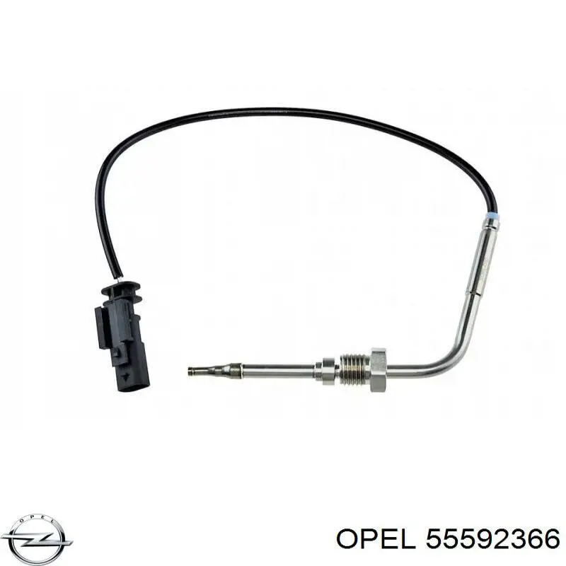 Sensor de temperatura dos gases de escape (GE), no catalisador 55592366 General Motors