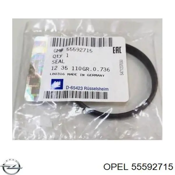 Vedante de regulador das fases de distribuição de gás 55592715 Opel