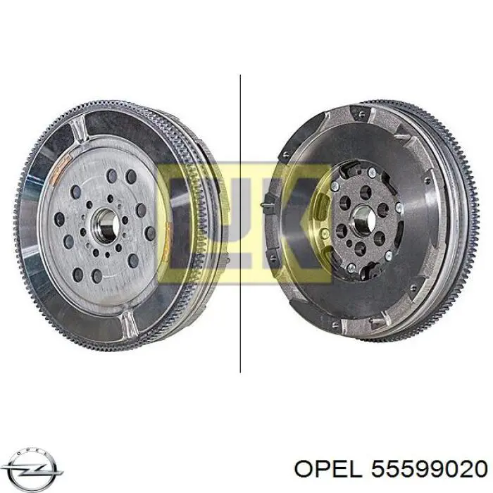 55599020 Opel Volante de motor