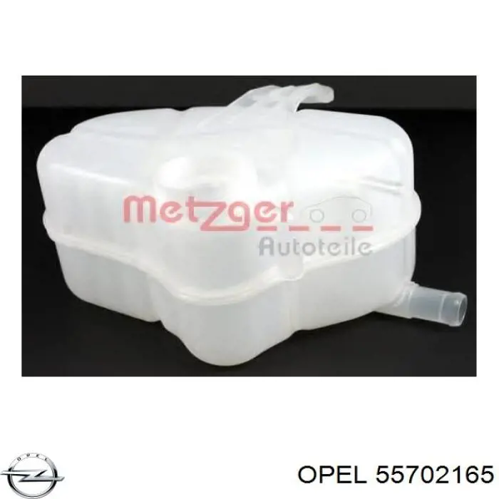 Tanque de expansão do sistema de esfriamento Peugeot/Citroen 1682640880