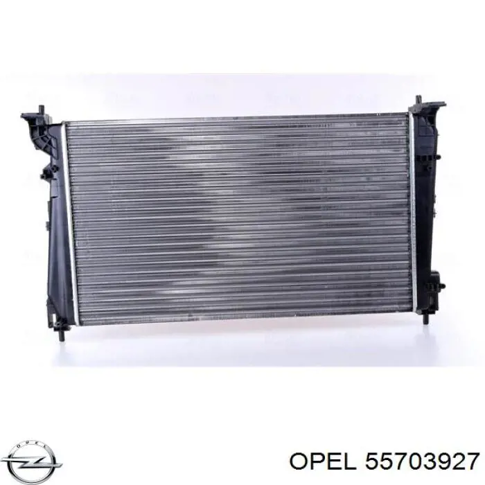 55703927 Opel Radiador de esfriamento de motor