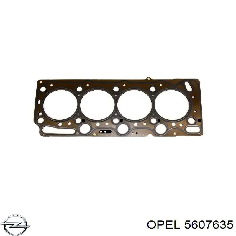 Compre 5607635 Opel Vedante de cabeça de motor (CBC)