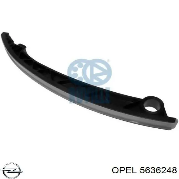 Amortecedor de cadeia do mecanismo de distribuição de gás, esquerdo Opel 5636248 preço, a partir de 7,94 USD