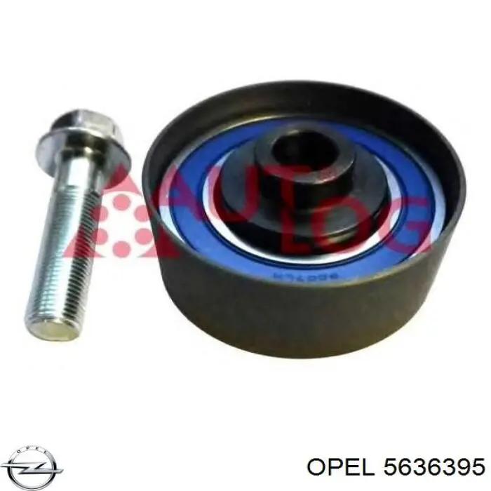 Compre 5636395 Opel Rolo parasita da correia do mecanismo de distribuição de gás