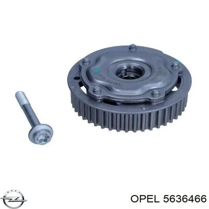 Engrenagem de cadeia de roda dentada da árvore distribuidora de admissão de motor Opel 5636466 preço, a partir de 148,06 USD