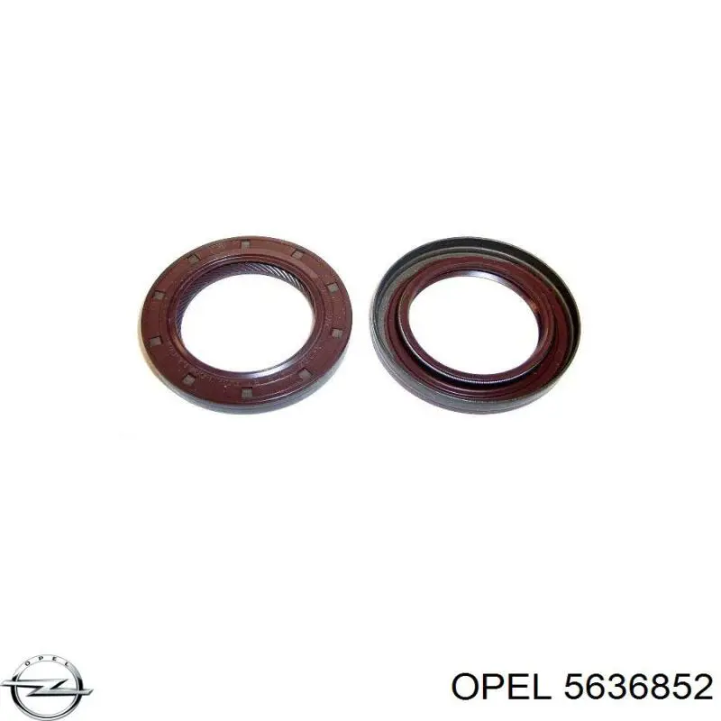 5636852 Opel Vedação dianteira da árvore distribuidora de motor