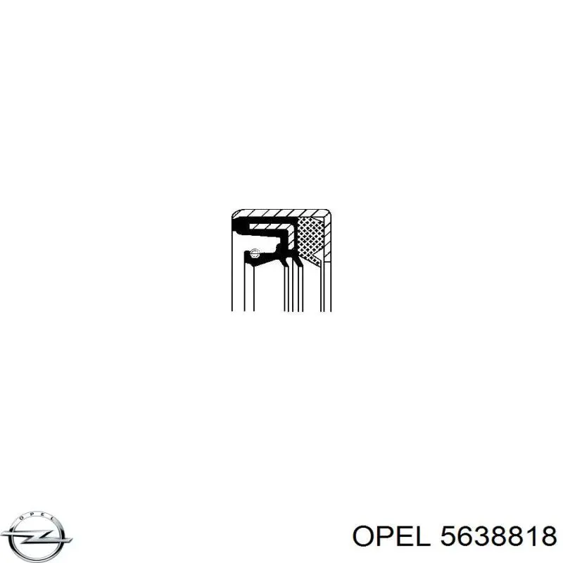Compre 5638818 Opel Vedante de cárter (de cama) CBC