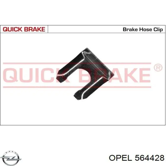  Opel 564428 preço, a partir de  USD