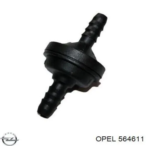 564611 Opel Válvula de impulsionador de vácuo dos freios
