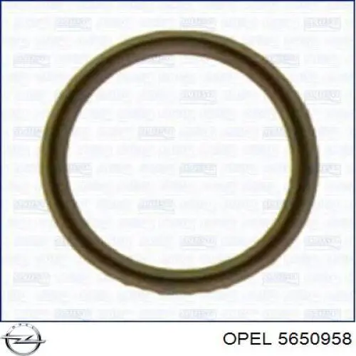 5650958 Opel Vedante do radiador de óleo