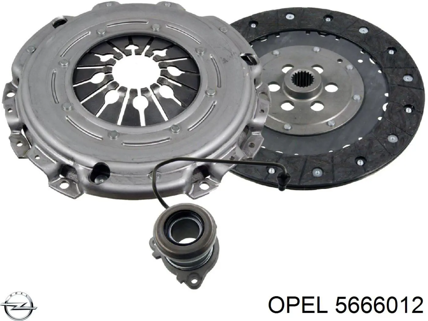 5666012 Opel Cesta de embraiagem