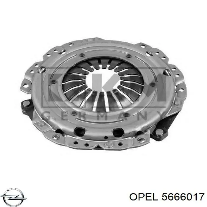 5666017 Opel Cesta de embraiagem