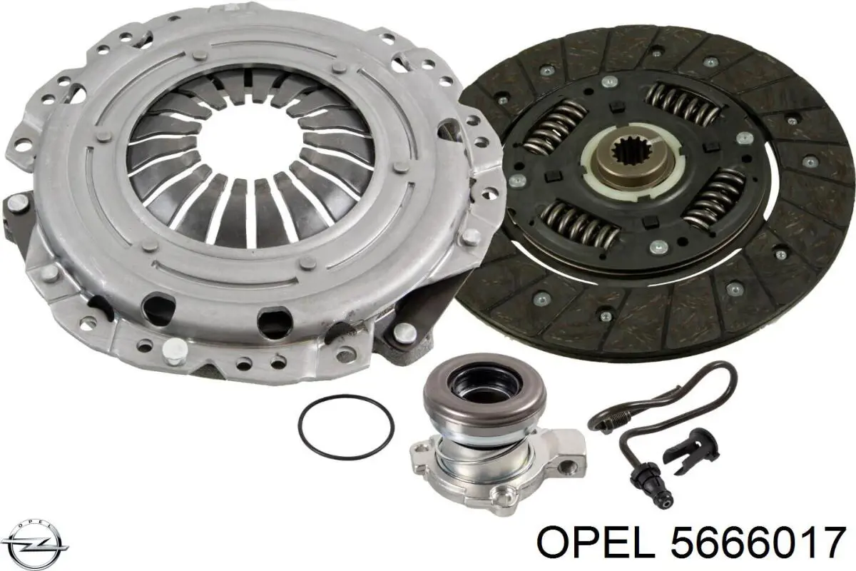 Compre 5666017 Opel Cesta de embraiagem