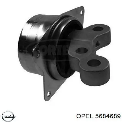 Coxim (suporte) esquerdo de motor Opel 5684689 preço, a partir de 57,09 USD