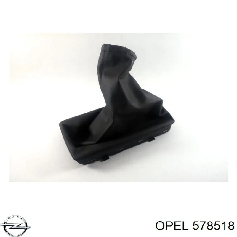 578518 Opel Cobertura da alavanca do freio de mão