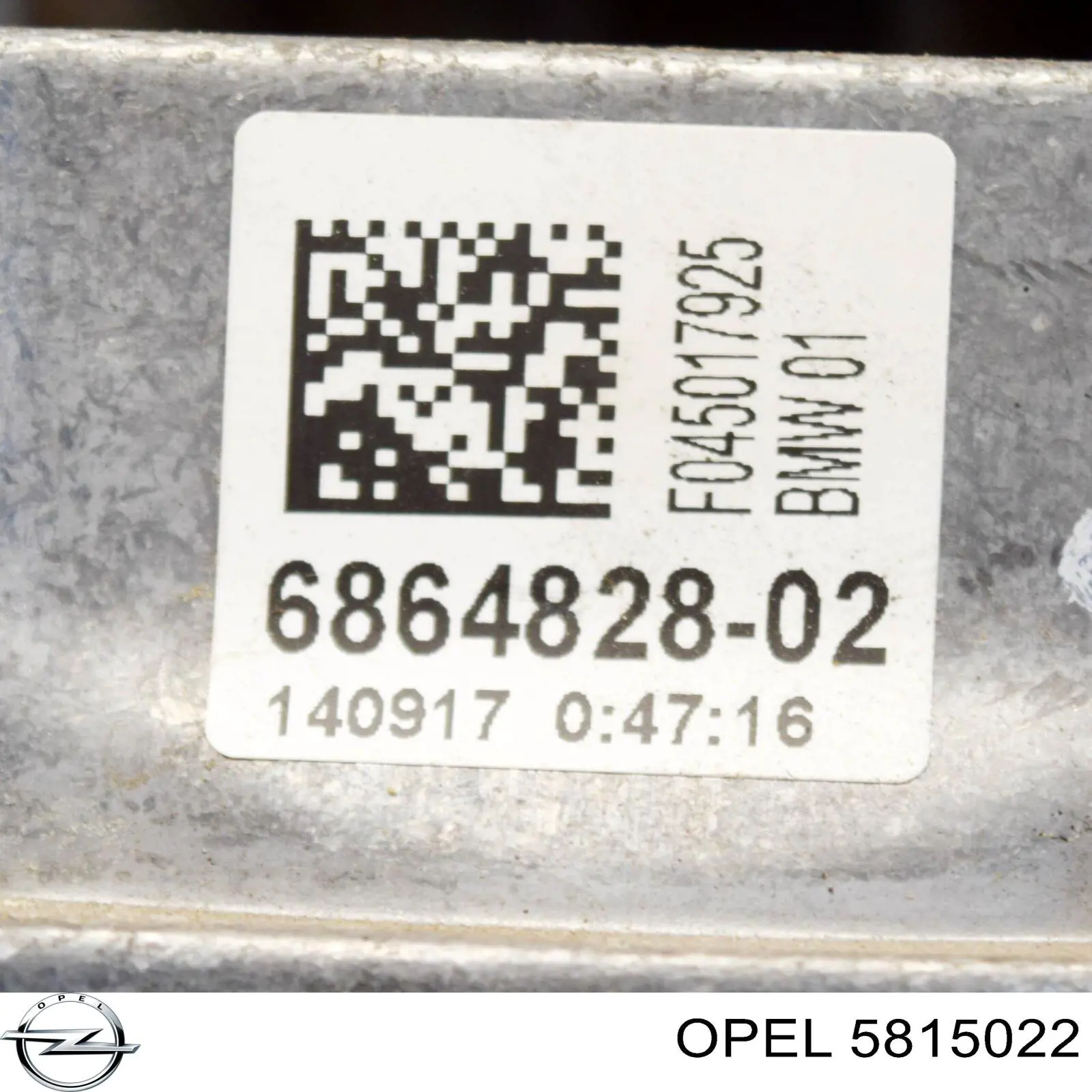5815061 Opel Módulo de bomba de combustível com sensor do nível de combustível