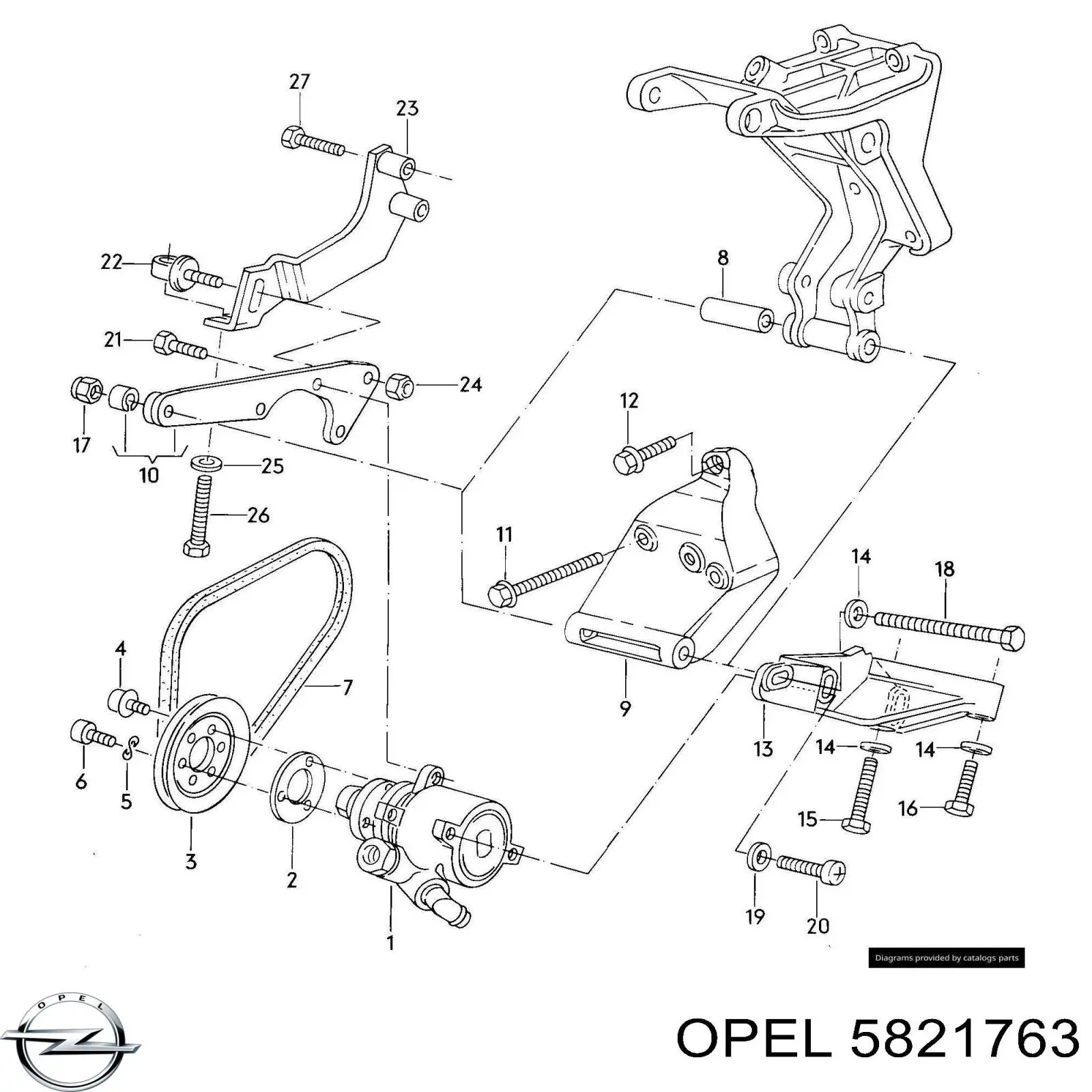 5821763 Opel 